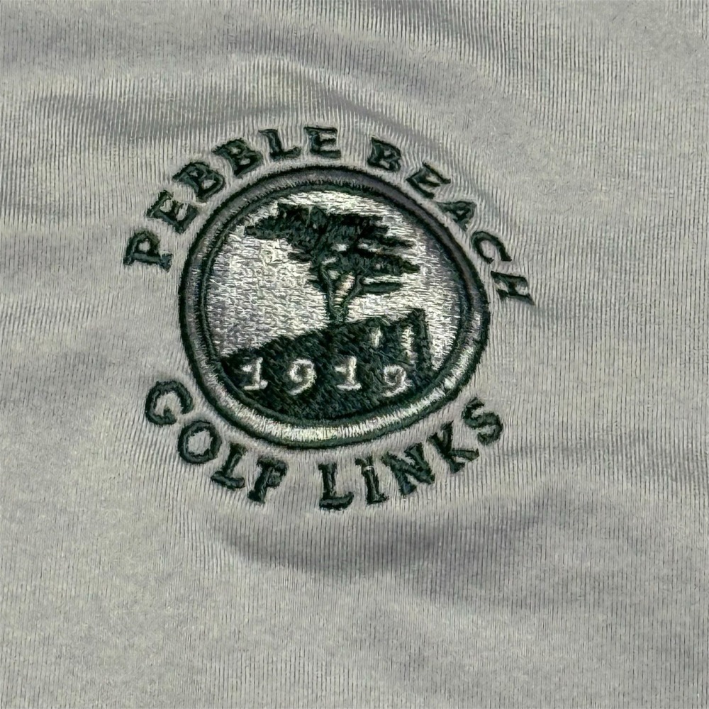 Adidas Men's XL Polo - Pebble Beach Golf Link - Pale Lavender Color - Picture 12 of 12